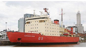 ámbito.com | Regreso. El rompehielos Almirante Irízar volverá hoy al muelle de Tandanor tras volver a navegar. Mauricio Macri presidirá el amarre.