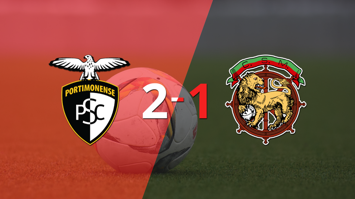 Marítimo was unable to visit Portimonense and lost 2-1