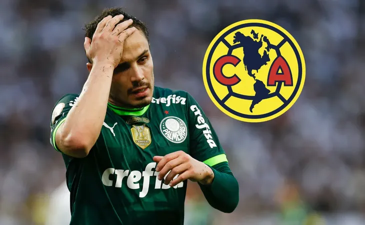 Raphael Veiga, por su arraigo con Palmeiras, no está convencido de jugar en la Liga MX para el América. Raphael Veiga, por su arraigo con Palmeiras, no está convencido de jugar en la Liga MX para el América.