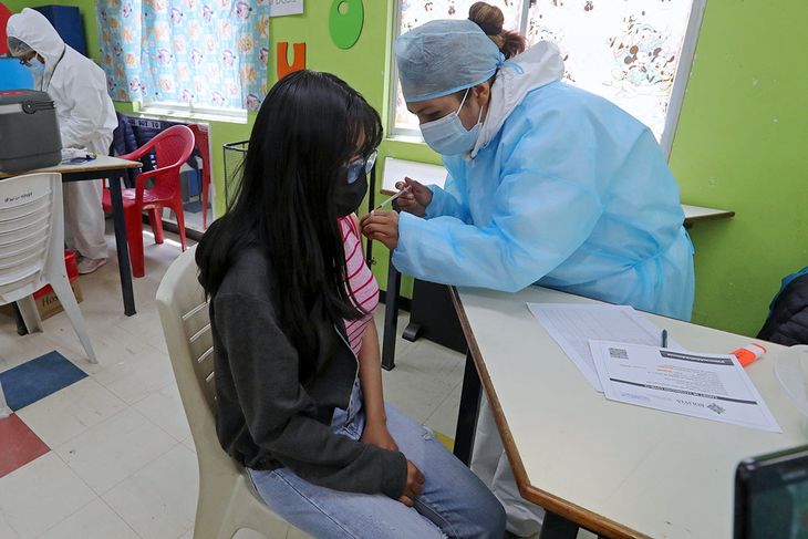 Bolivia recibió vacunas anticovid donadas por Argentina.