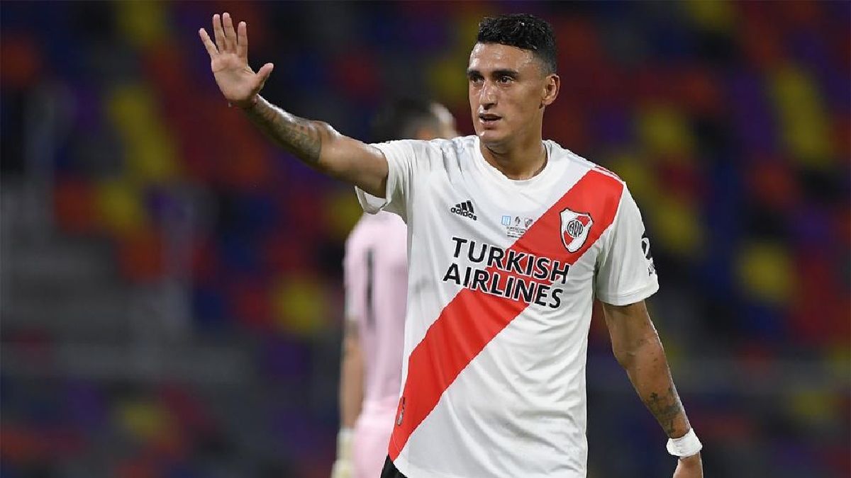 What Matías Suárez said after the great goal against Gimnasia
