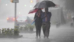 Lluvias en el Área Metropolitana de Buenos Aires (AMBA).