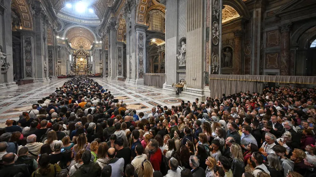 Despedida de Pascua del Papa Francisco en el Vaticano