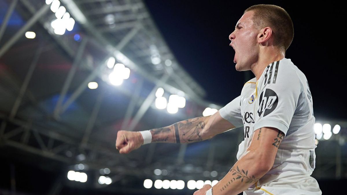 Franco Mastantuono turned his first goal with the Real Madrid shirt