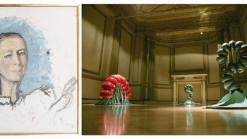 Eppinger Weisz e Isdatne. Las salas del Espacio de Arte OSDE están dedicadas en este momento a obras de estas dos artistas.