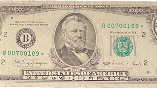 Billete de 50 dólares emitido a partir del año 1990, hasta 1997.