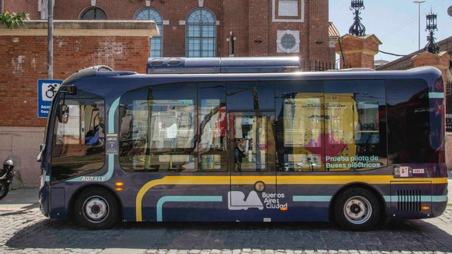 El eBus es un colectivo elétrico que circula por microcentro.&nbsp;