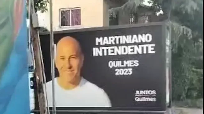 El móvil de Martiniano Molina que cortó los cables de luz.