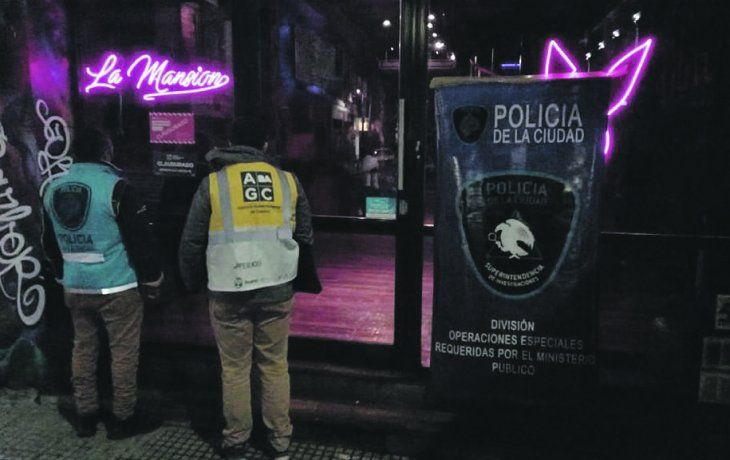 Operativo. El local estaba ubicado en Av. Montes de Oca al 600.