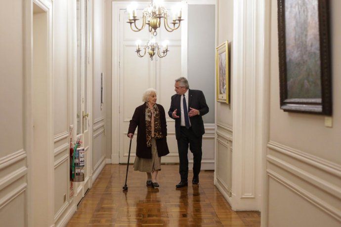 Alberto Fernández con representantes de sectores sindicales, sociales, empresariales y de derechos humanos