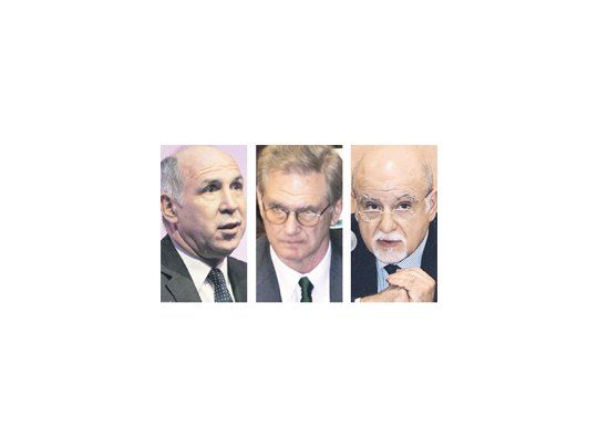 Ricardo Lorenzetti, Eduardo Moliné O’Connor y Rodolfo Barra