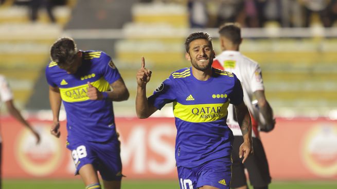 Salvio le dio el triunfo a Boca en la altura de La Paz.