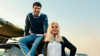 Sebastián Yatra y Susana Giménez.&nbsp;