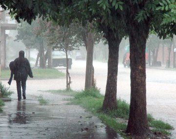 Alerta por fuertes lluvias en el país.