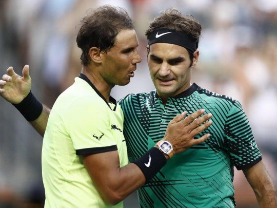 Rafael Nadal y Roger Federer