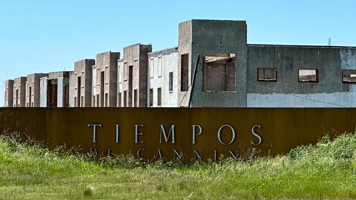 Due to irregularities, the Justice issued a precautionary measure against the private neighborhood Tiempos de Canning