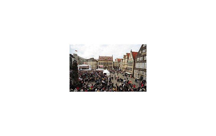 La ceremonia más importante se llevó a cabo en Bremen