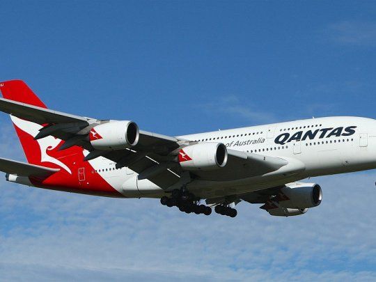 La pandemia de coronavirus oblig&oacute; a Qantas a cancelar casi todos sus vuelos internacionales.