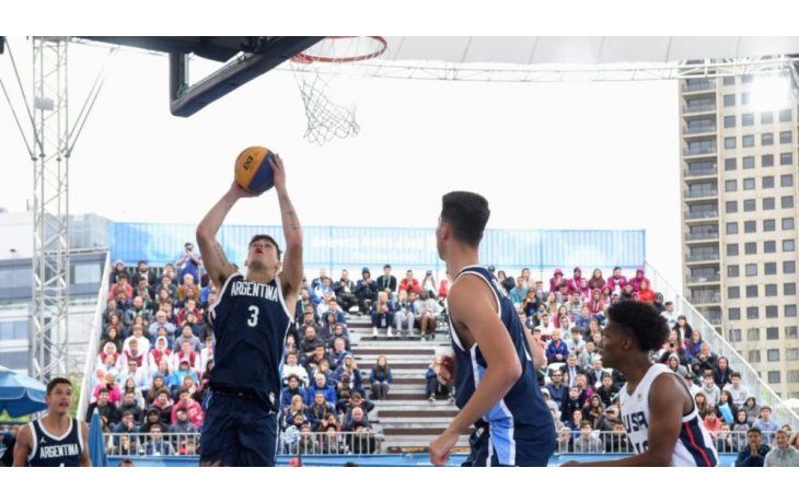 ámbito.com | Argentina terminó primera del Grupo C en el básquet 3x3.