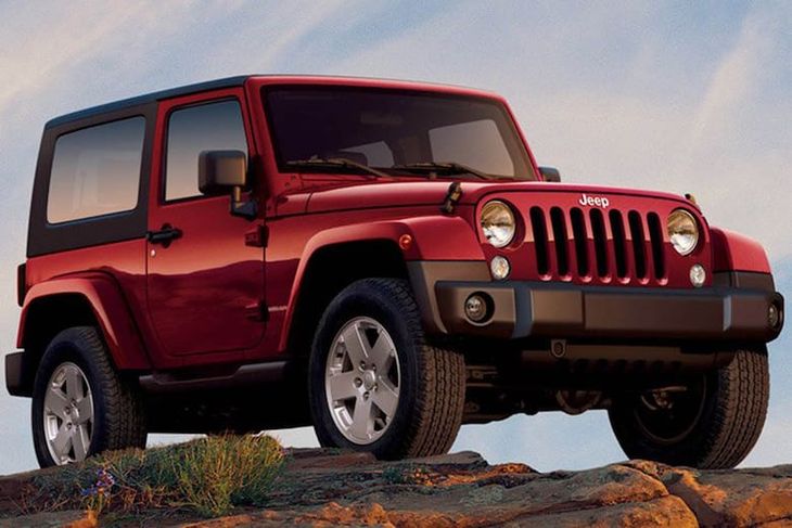 Jeep Wrangler, modelo que integra la lista.