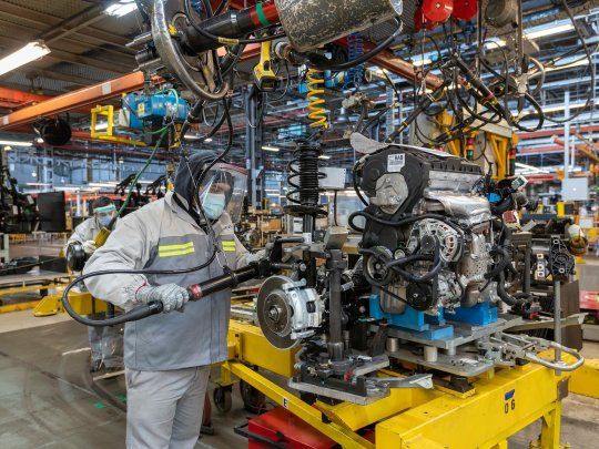Industria Automotriz Fabrica Trabajo