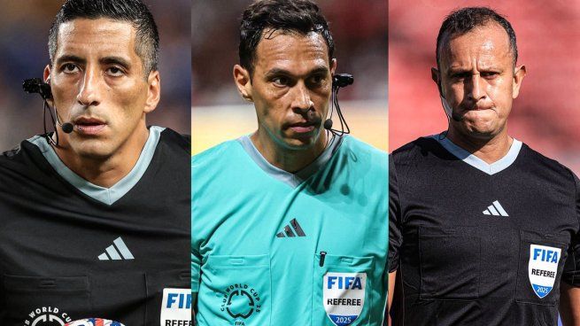 Histórico: tres árbitros argentinos dirigirán en un Mundial por primera vez