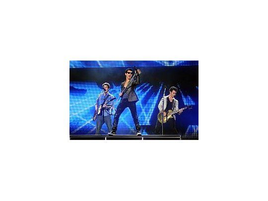 Los Jonas Brothers actuaron ante 40 mil personas en River