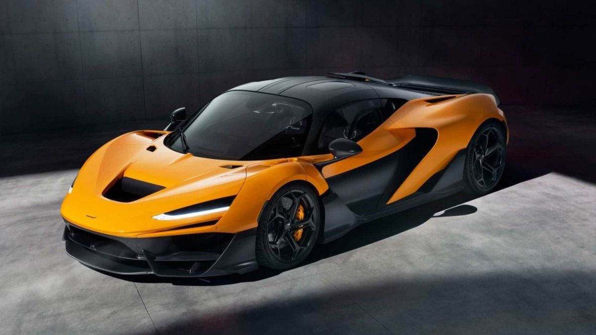 McLaren presented the W1, a hybrid supercar for the 50th anniversary of its first victory in Formula 1