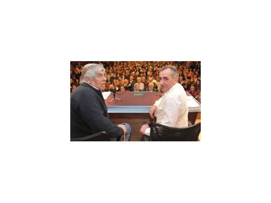 Moyano y Cariglino, opositores al Gobierno, juntos en el partido de Malvinas Argentinas.