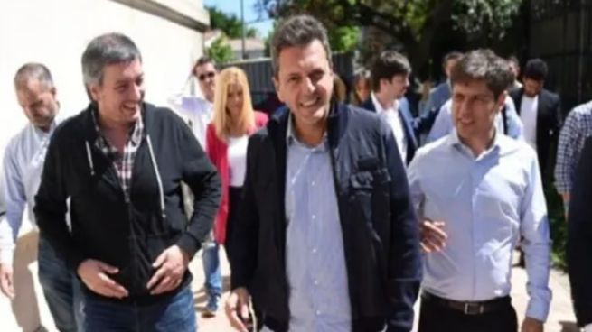 Máximo, Massa y Kicillof monitorean la negociación por el cierre de listas, que será este sábado.