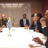 El presidente Yamandú Orsi se reunió con su par de México, Claudia Sheinbaum. El presidente Yamandú Orsi se reunió con su par de México, Claudia Sheinbaum.