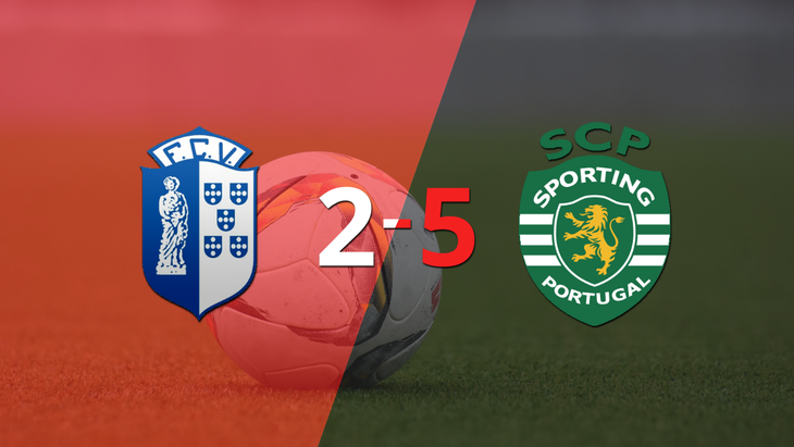 Sporting Lisboa le pasó por encima a Vizela con hat-trick de Viktor Gyökeres