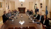 Kristalina Georgieva participó de la reunión de Gabinete ampliado.&nbsp;