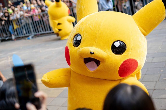 El icónico Pikachu es la mascota oficial de la franquicia. 