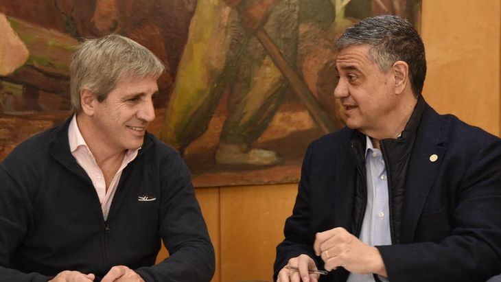 Luis Caputo y Jorge Macri volverían a reunirse este mes. Luis Caputo y Jorge Macri volverían a reunirse este mes.