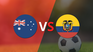 Australia and Ecuador play a friendly duel