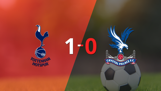 tottenham vencio por la minima a crystal palace