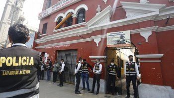 La Fiscalía allanó el domicilio del líder del partido oficialista Perú Libre, Vladimir Cerrón.