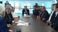El gobierno firmó el contrato por el proyecto Arazatí.