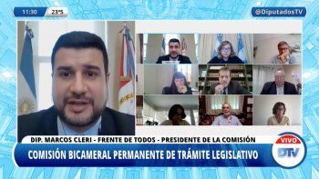 Marcos Cleri, presidente de la Bicameral.&nbsp;