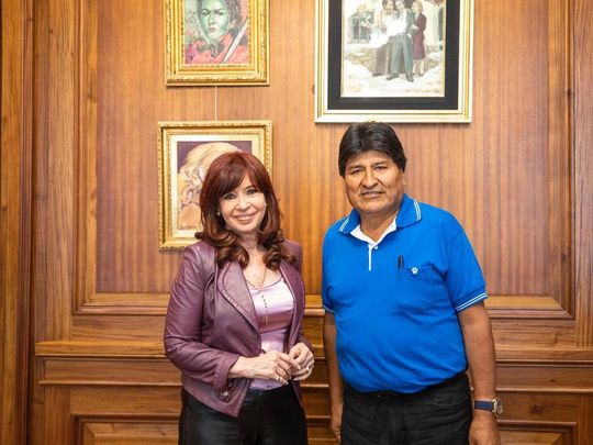 Para Evo Morales, la condena de CFK y la destitución de Castillo son golpes a Gobiernos del pueblo