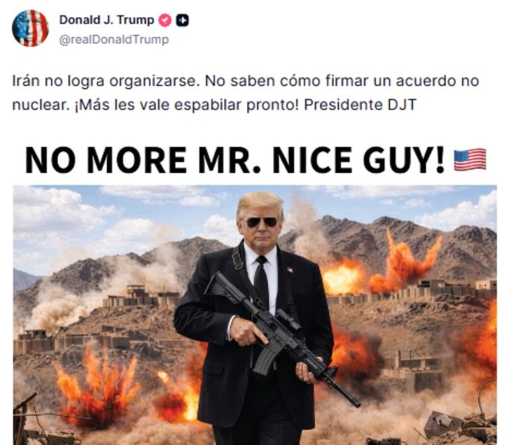 “Se acabó el Señor Bueno”, el mensaje con el que el presidente elevó el tono del conflicto. “Se acabó el Señor Bueno”, el mensaje con el que el presidente elevó el tono del conflicto.