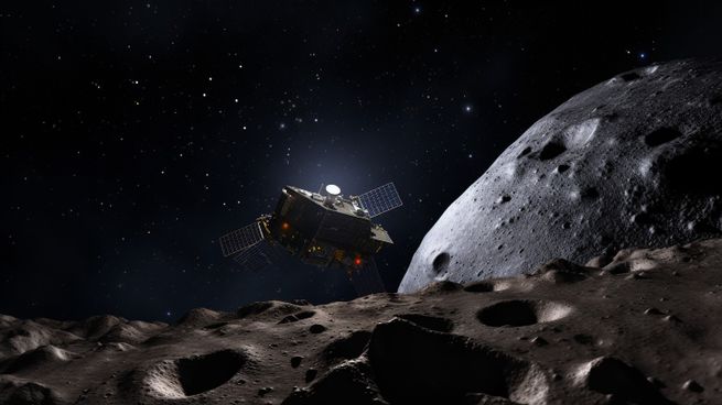 Las muestras de este cuerpo espacial tendrían carbono y agua.