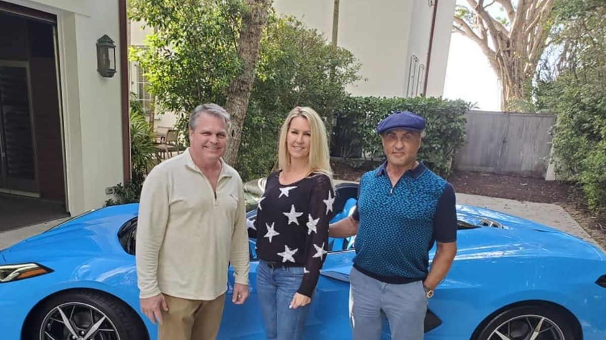 Sylvester Stallone’s car arrived in Argentina