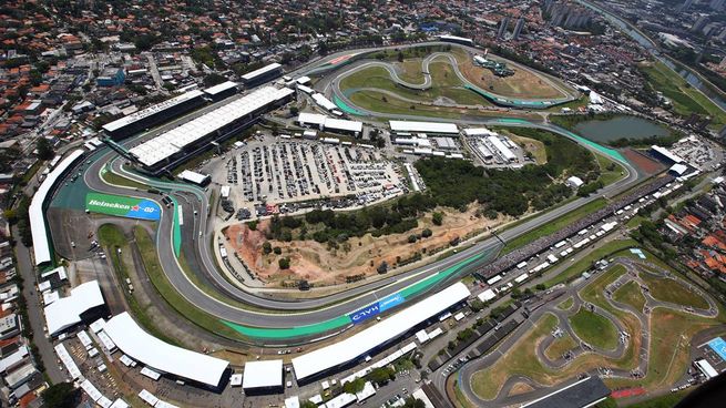 El circuito de Interlagos en San Pablo.&nbsp;