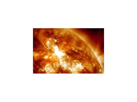 Las imágenes de la tormenta que difundió la NASA
