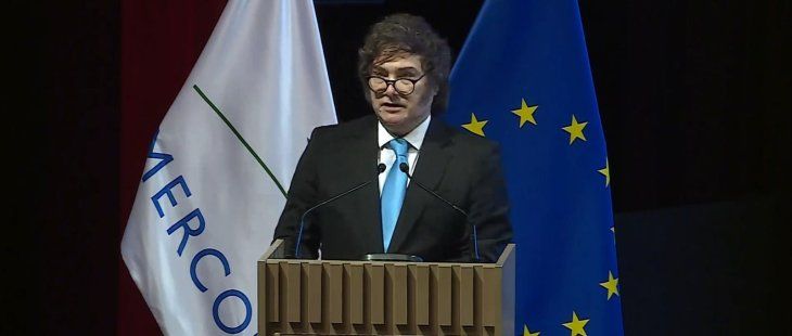 El evento fue definido por Milei como un 