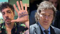 El actor no tuvo pelos en la lengua al referirse a Javier Milei.