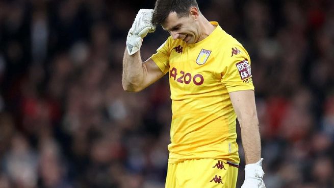 Emiliano Martínez.&nbsp;