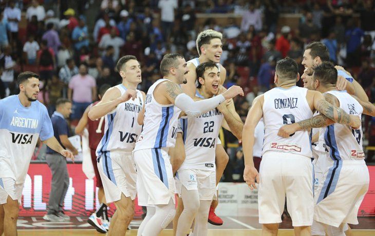 Argentina festejó en Venezuela.